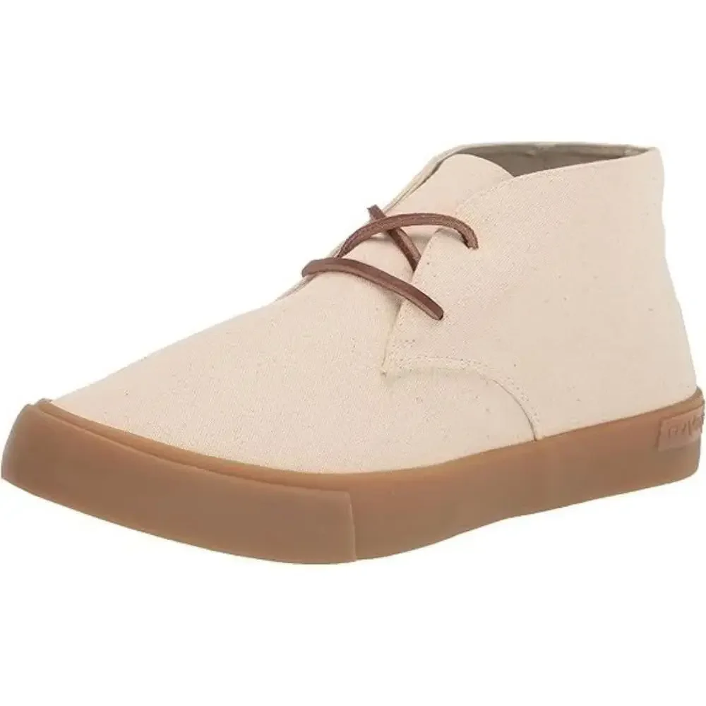 SeaVees Maslon M122A23CMD Desert Boots Men's 8.5 Natural Round Toe Ankle GAL483